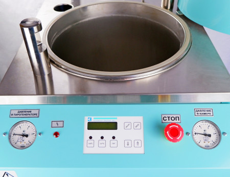 Стерилизатор паровой Касимовский ПЗ ВКа-75-Р-ПЗ (75 л, 3 х КФ-18) (корпус из крашенной стали)